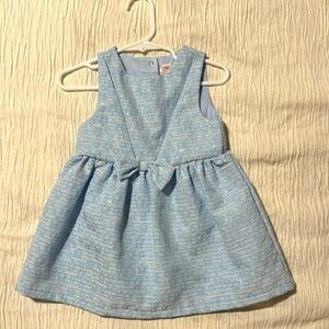 Baby blue dress